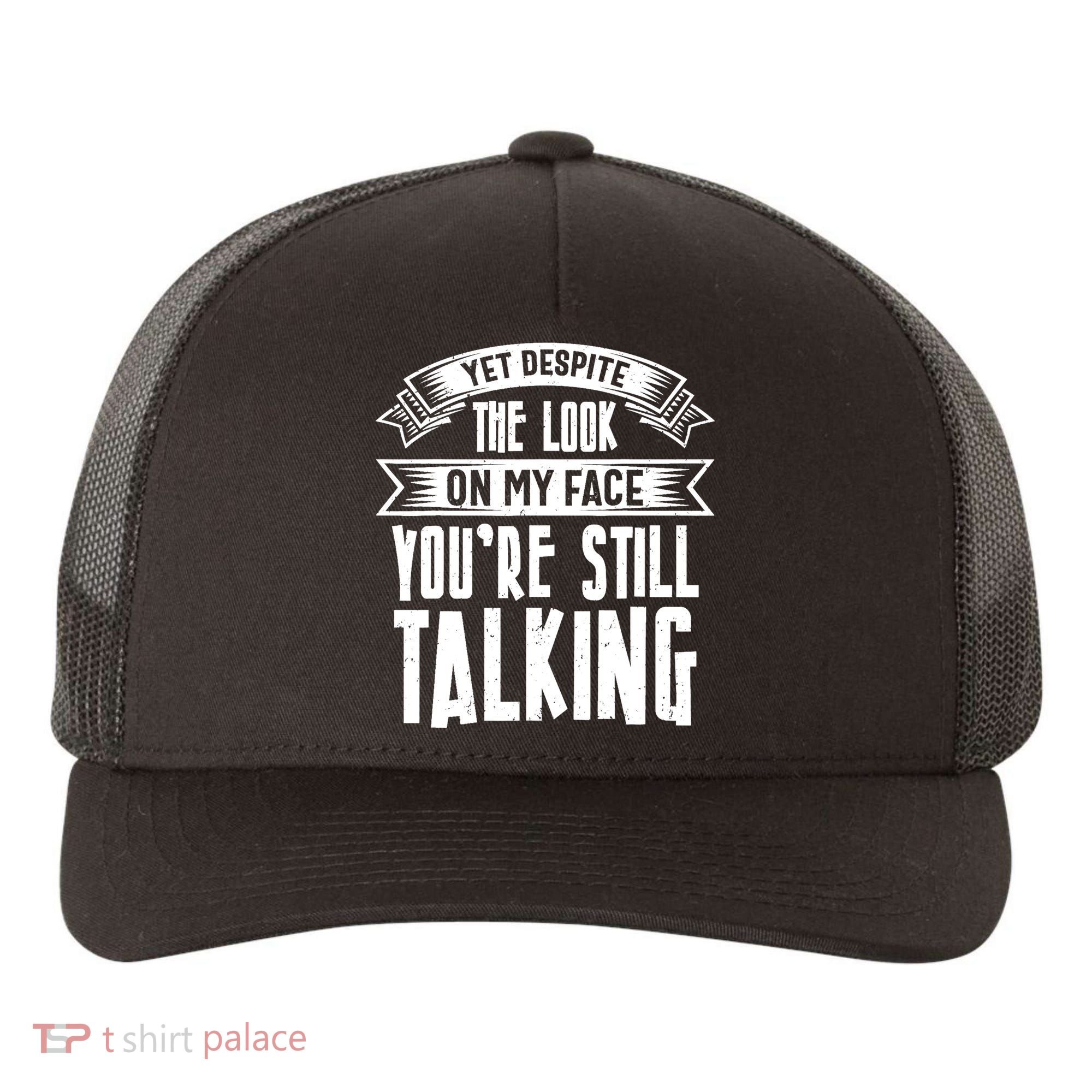 Funny Sarcasm Tee, Sarcastic Humor, Antisocial Humor Yupoong Adult 5-Panel Trucker Hat