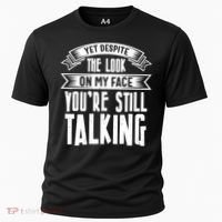 Funny Sarcasm Tee, Sarcastic Humor, Antisocial Humor Cooling Performance Crew T-Shirt thumb 0
