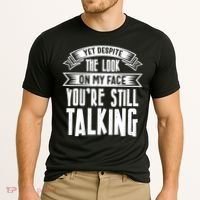 Funny Sarcasm Tee, Sarcastic Humor, Antisocial Humor Cooling Performance Crew T-Shirt thumb 2