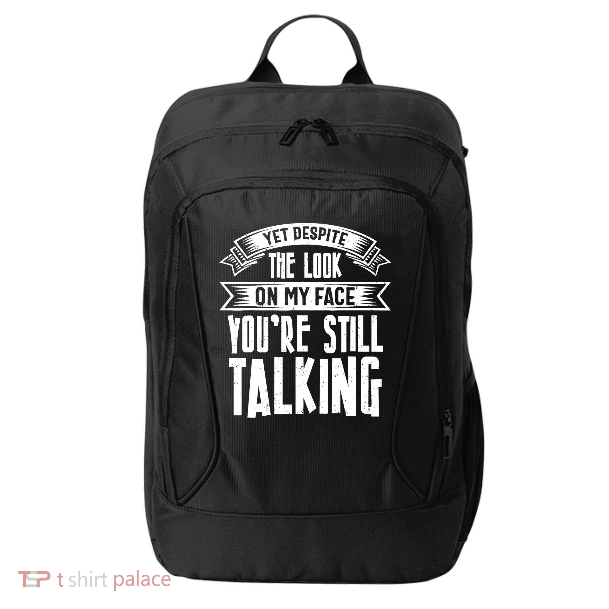 Funny Sarcasm Tee, Sarcastic Humor, Antisocial Humor City Backpack