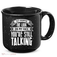 Funny Sarcasm Tee, Sarcastic Humor, Antisocial Humor 15oz Campfire Ceramic Mug thumb 0