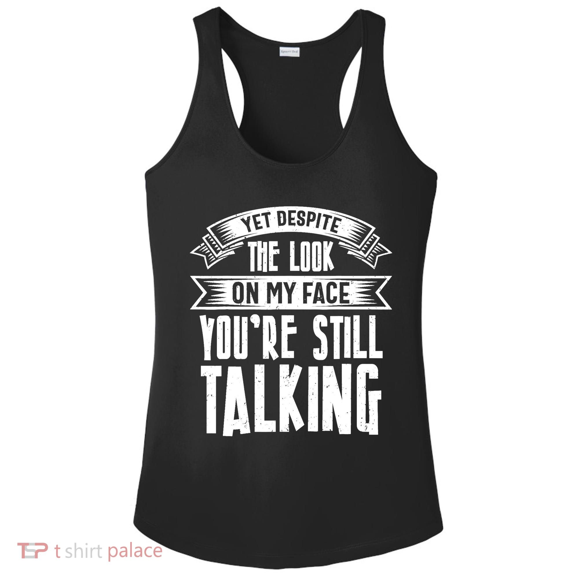 Funny Sarcasm Tee, Sarcastic Humor, Antisocial Humor Ladies PosiCharge Competitor Racerback Tank