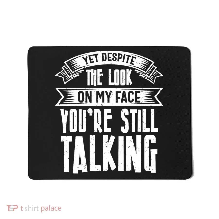 Funny Sarcasm Tee, Sarcastic Humor, Antisocial Humor Mousepad