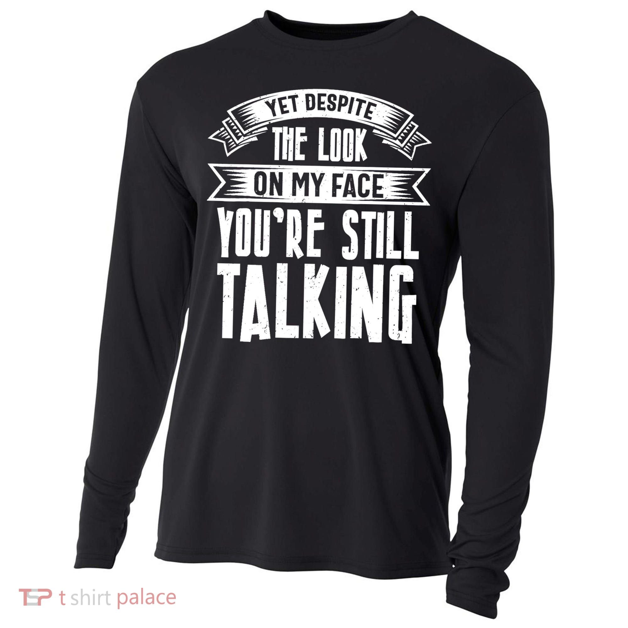 Funny Sarcasm Tee, Sarcastic Humor, Antisocial Humor Cooling Performance Long Sleeve Crew