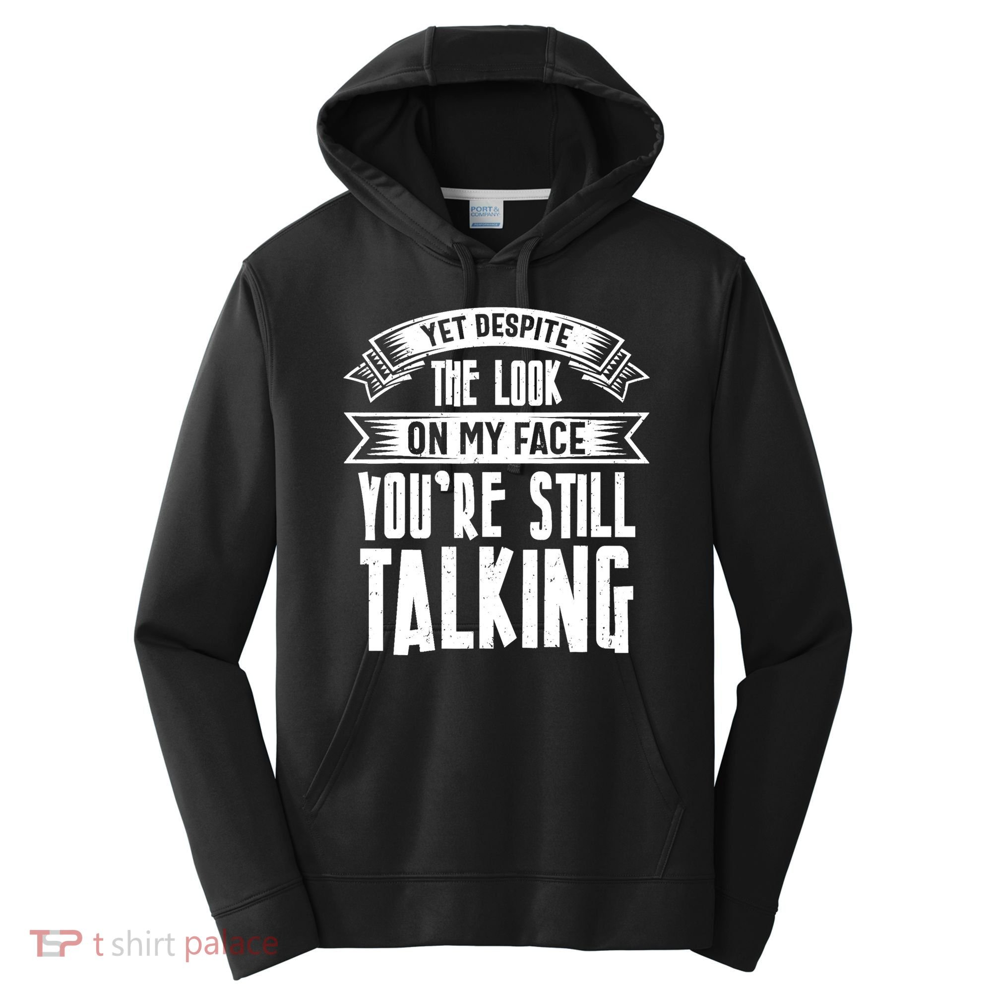 Funny Sarcasm Tee, Sarcastic Humor, Antisocial Humor Performance Fleece Hoodie