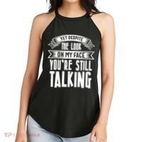 Funny Sarcasm Tee, Sarcastic Humor, Antisocial Humor Women's Perfect Tri Rocker Tank thumb 2