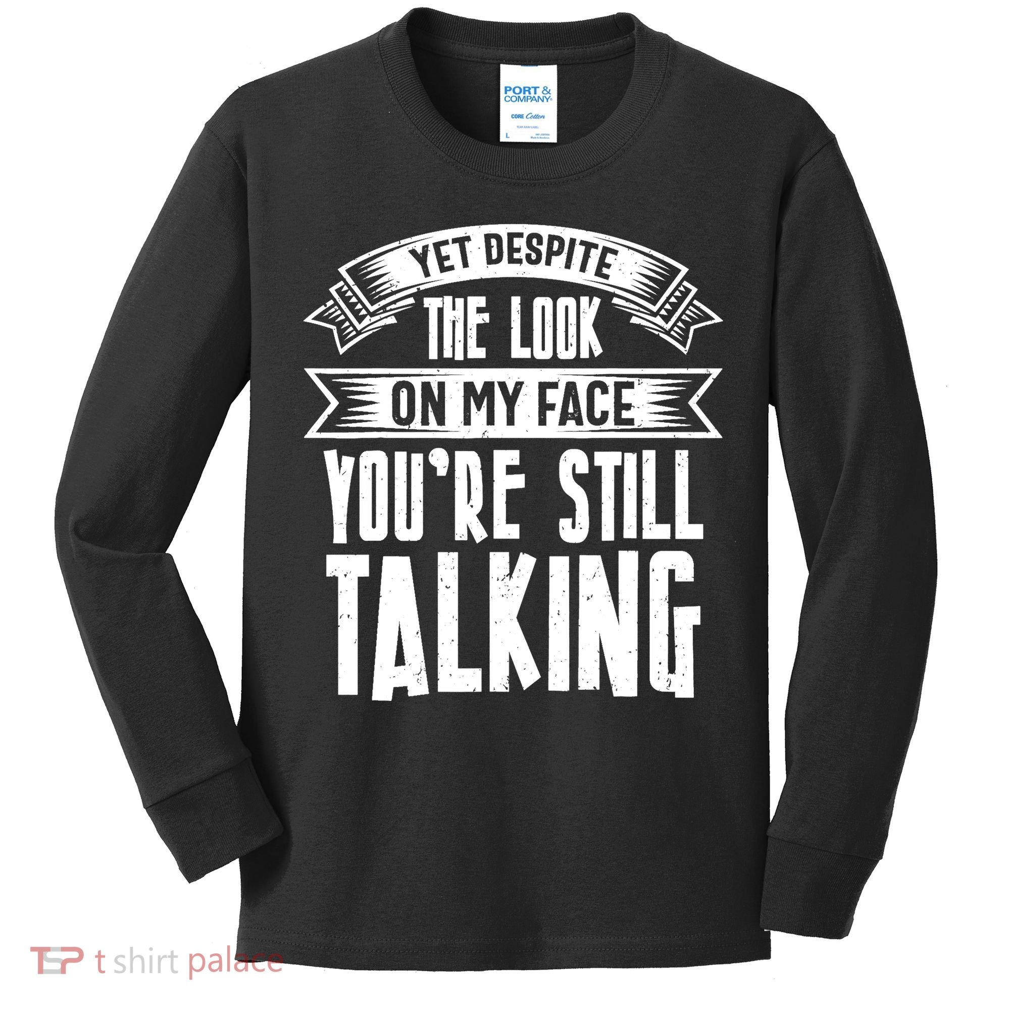 Funny Sarcasm Tee, Sarcastic Humor, Antisocial Humor Kids Long Sleeve Shirt