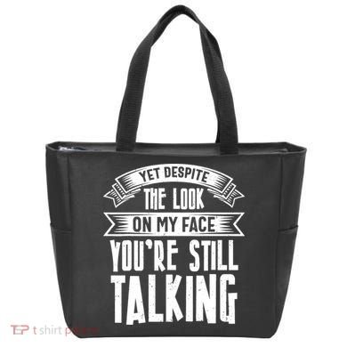 Funny Sarcasm Tee, Sarcastic Humor, Antisocial Humor Tote Bag