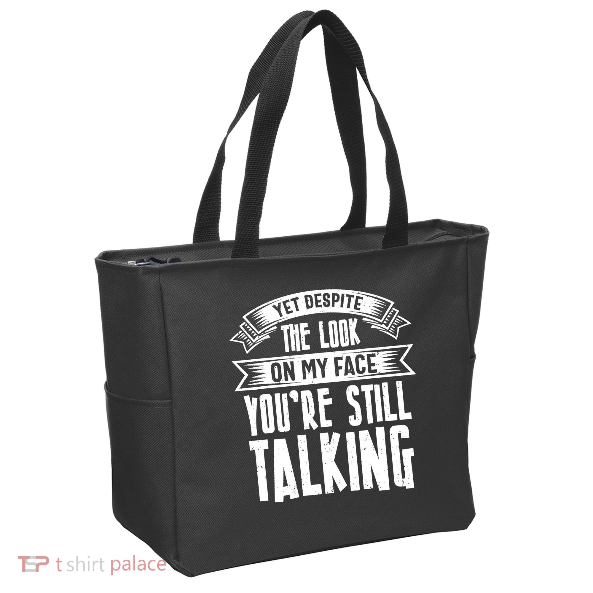 Funny Sarcasm Tee, Sarcastic Humor, Antisocial Humor Tote Bag