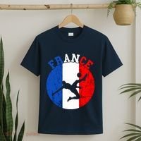 France Soccer Team Player France Soccer Team French Pride T-Shirt thumb 2