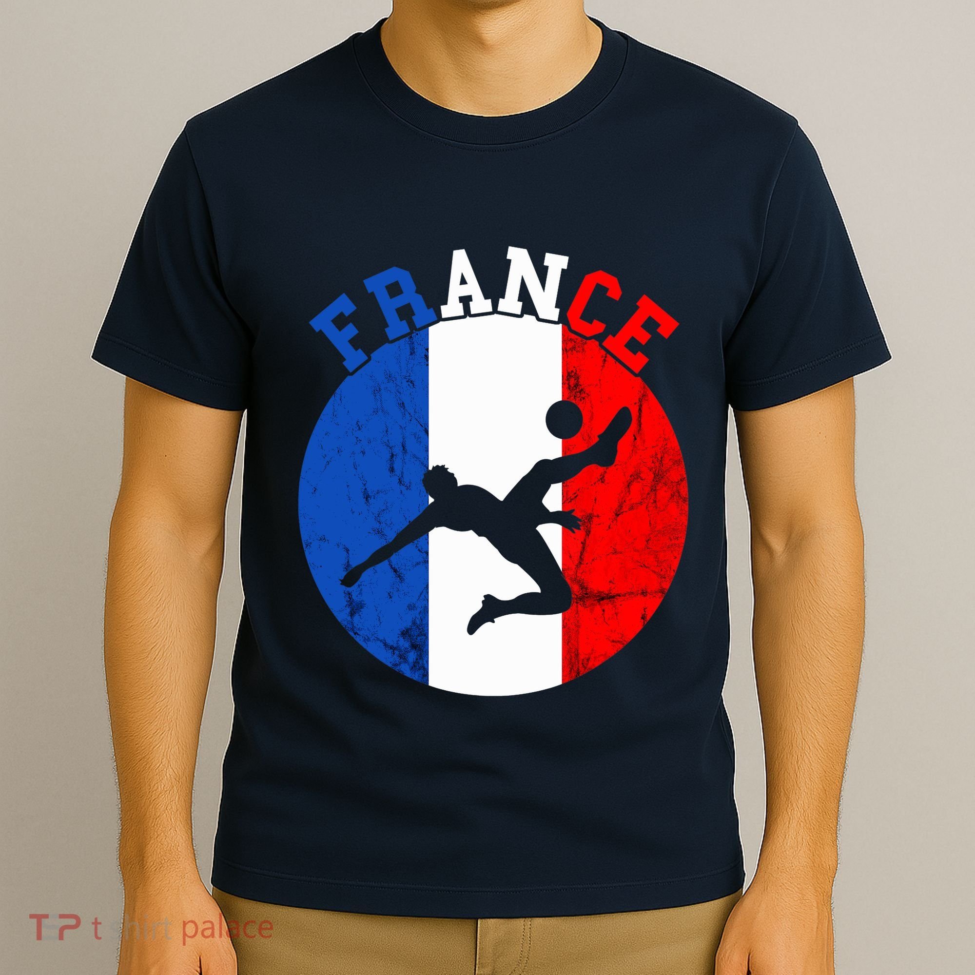 France Soccer Team Player France Soccer Team French Pride T-Shirt