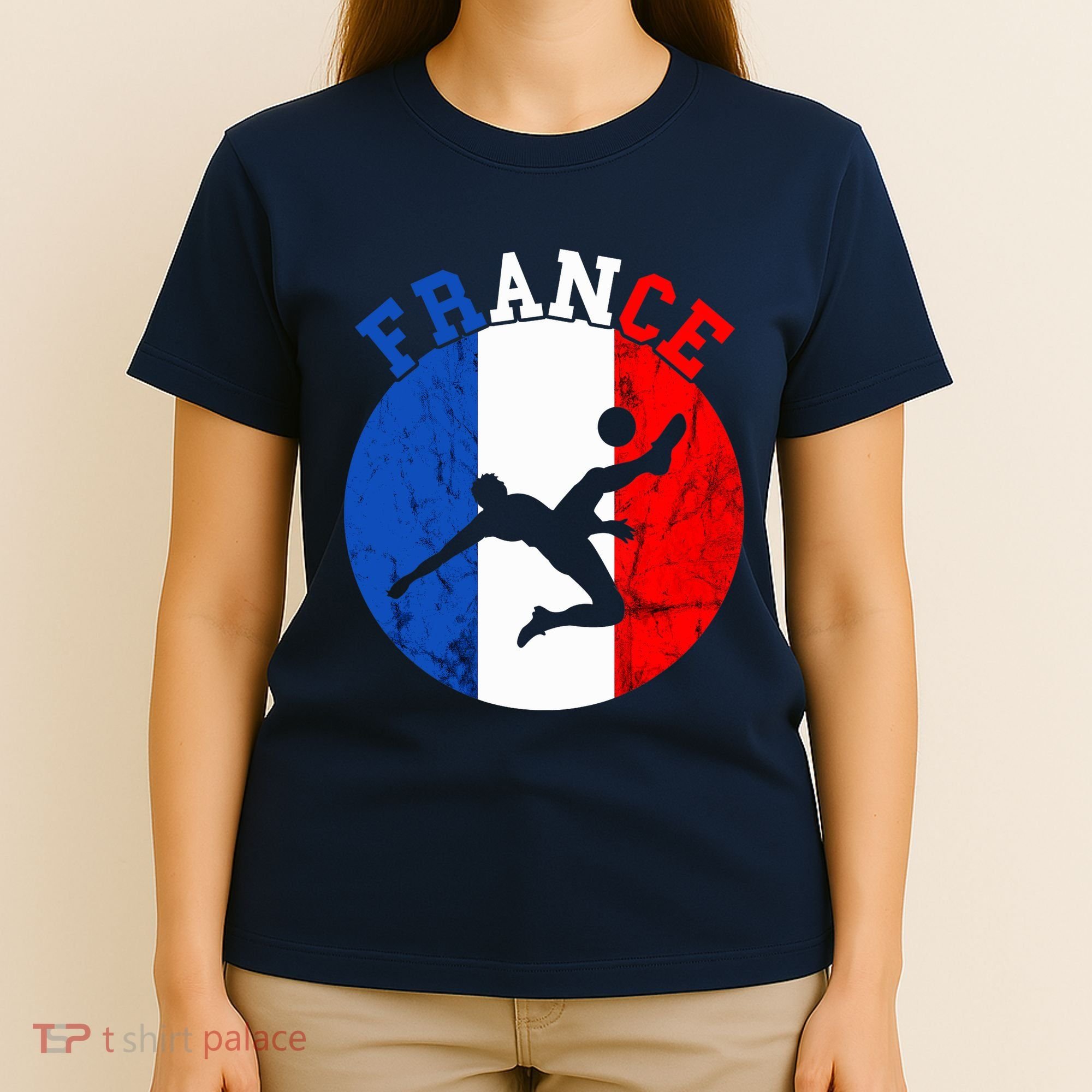 France Soccer Team Player France Soccer Team French Pride T-Shirt
