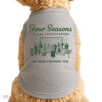 Four Seasons Total Landscaping We Were Confused Too Doggie Tank thumb 0