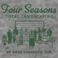 Four Seasons Total Landscaping We Were Confused Too Women's Long Sleeve Shirt thumb 2