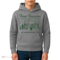Four Seasons Total Landscaping We Were Confused Too Kids Hoodie thumb 4