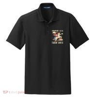 Funny Shakin Tits And Takin Shits Retro Unicorn Sarcasm Dry Zone Grid Polo thumb 0