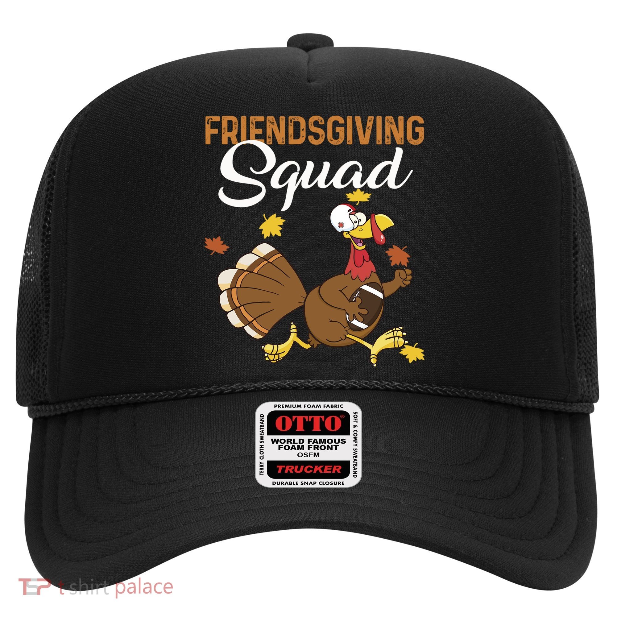 Friendsgiving Squad Thanksgiving Party Run Football Turkey Cute Gift Hat