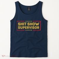 Funny Supervisor TShirts Shit Show Supervisor Funny Mom Boss Manager Teacher Gift Shirt Tank Top thumb 2