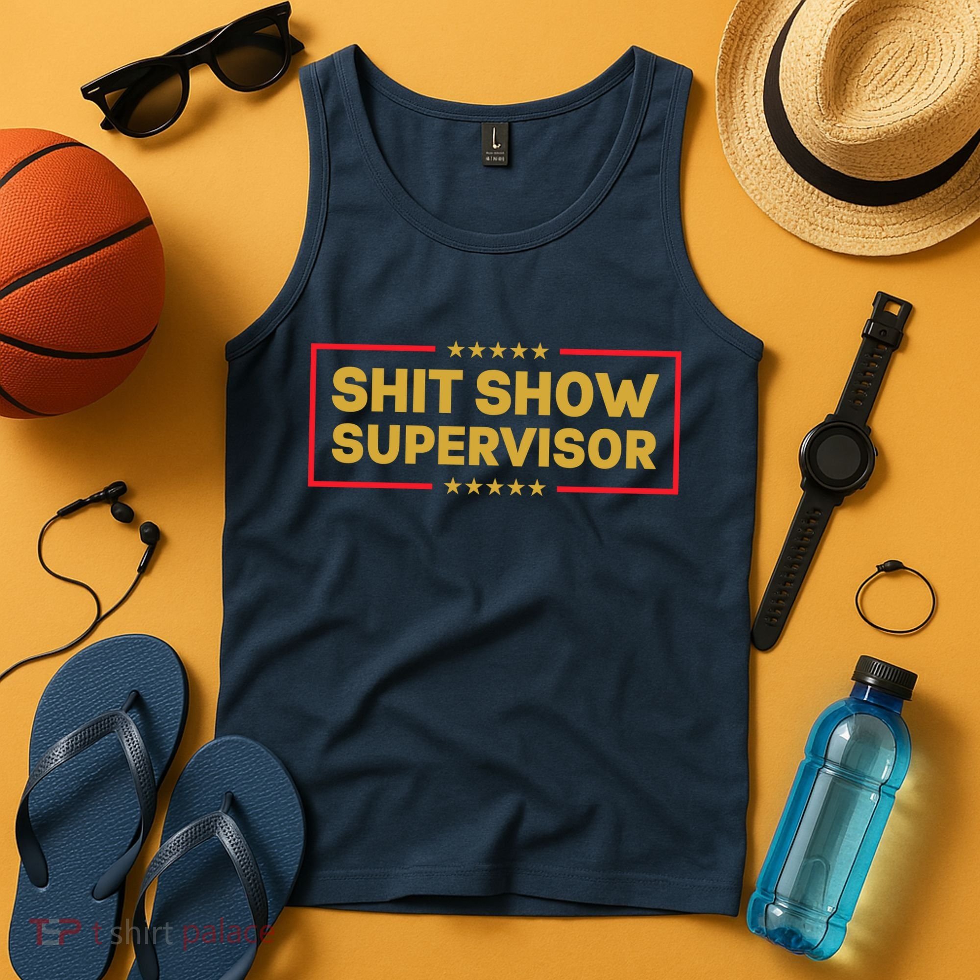 Funny Supervisor TShirts Shit Show Supervisor Funny Mom Boss Manager Teacher Gift Shirt Tank Top