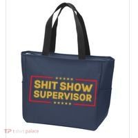 Funny Supervisor TShirts Shit Show Supervisor Funny Mom Boss Manager Teacher Gift Shirt Tote Bag thumb 3