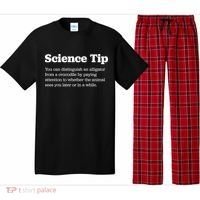 Funny Science Tip How To Distinguish A Alligator From A Crocodile Pajama Set thumb 0