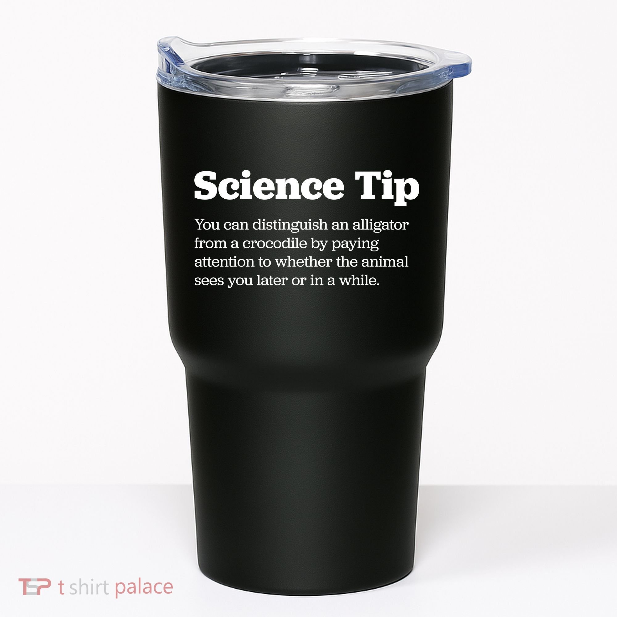 Funny Science Tip How To Distinguish A Alligator From A Crocodile Tumbler