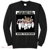 Funny Seven Ten Pin Laughing Mocking Bowling Sweatshirt thumb 0