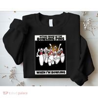 Funny Seven Ten Pin Laughing Mocking Bowling Sweatshirt thumb 2