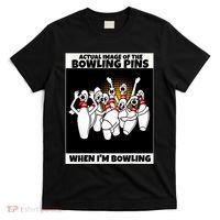 Funny Seven Ten Pin Laughing Mocking Bowling T-Shirt thumb 0