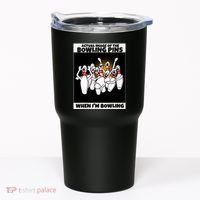 Funny Seven Ten Pin Laughing Mocking Bowling Tumbler thumb 0