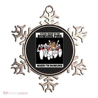 Funny Seven Ten Pin Laughing Mocking Bowling Ornament