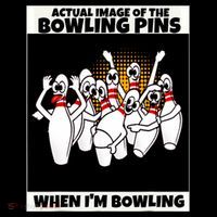 Funny Seven Ten Pin Laughing Mocking Bowling Toddler Hoodie thumb 2