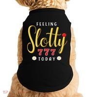 Feeling Slotty Today Women Slot Machine Casino Gambling Doggie Tank thumb 0