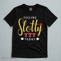 Feeling Slotty Today Women Slot Machine Casino Gambling T-Shirt thumb 5