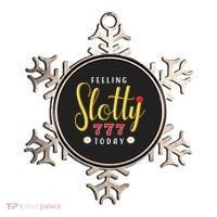 Feeling Slotty Today Women Slot Machine Casino Gambling Ornament thumb 0