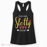 Feeling Slotty Today Women Slot Machine Casino Gambling Women's Tank Top thumb 0
