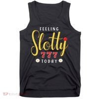 Feeling Slotty Today Women Slot Machine Casino Gambling Tank Top thumb 0