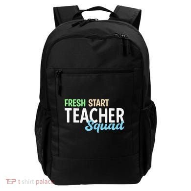Fresh Start Teacher Squad For Educators Backpack