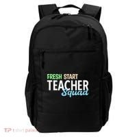 Fresh Start Teacher Squad For Educators Backpack thumb 0