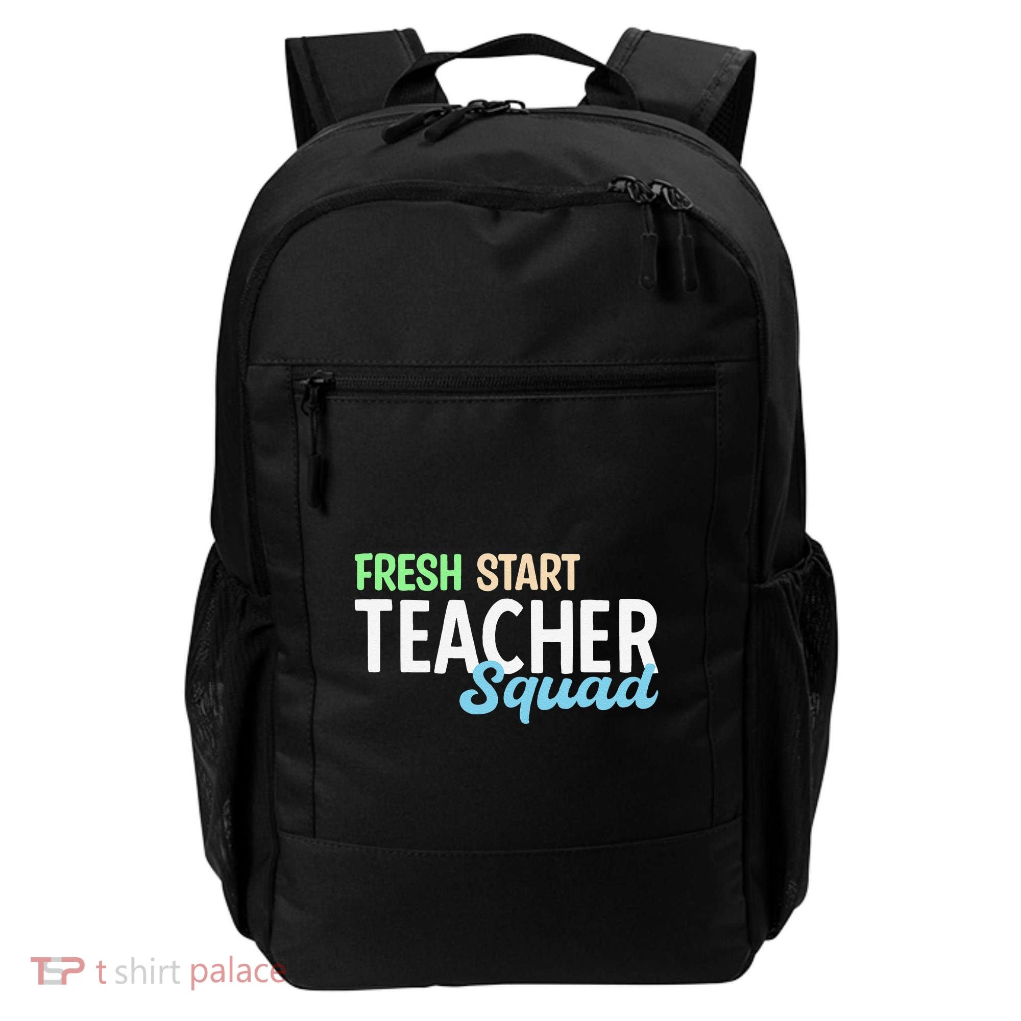 Fresh Start Teacher Squad For Educators Backpack