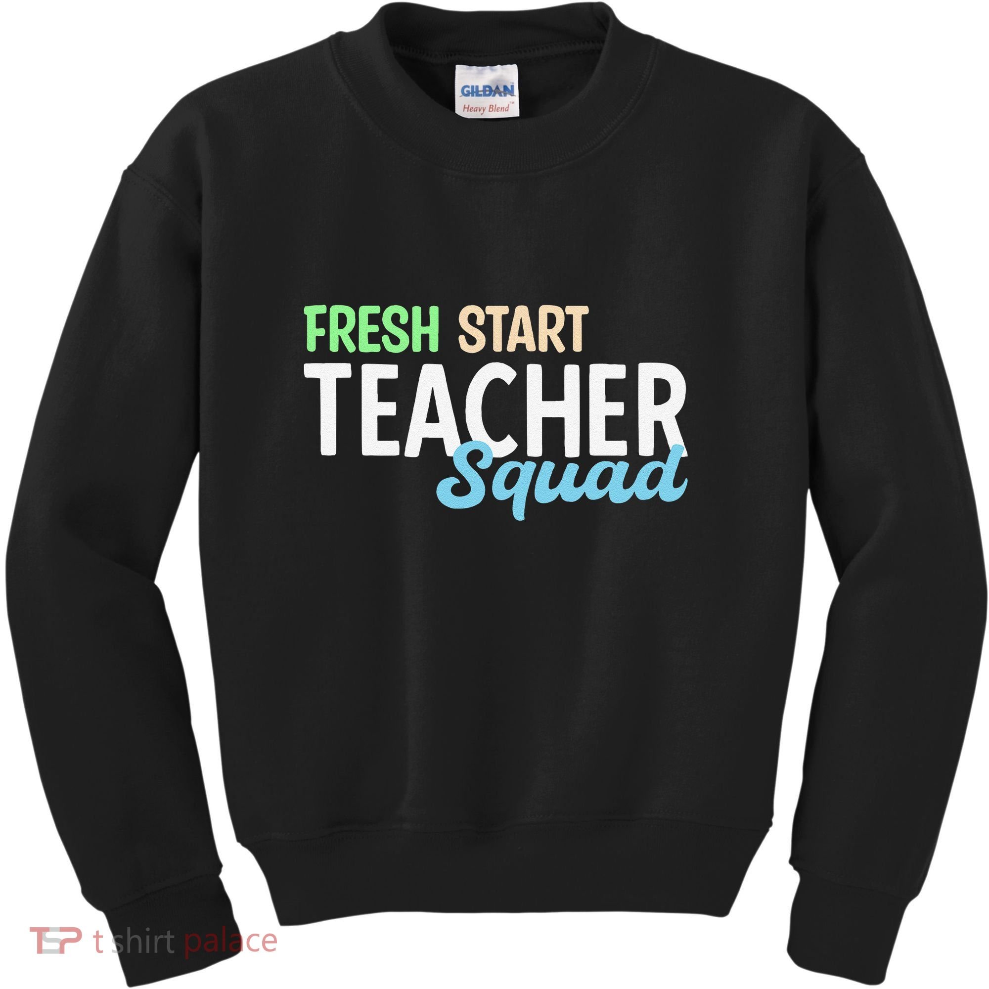 Fresh Start Teacher Squad For Educators Kids Sweatshirt