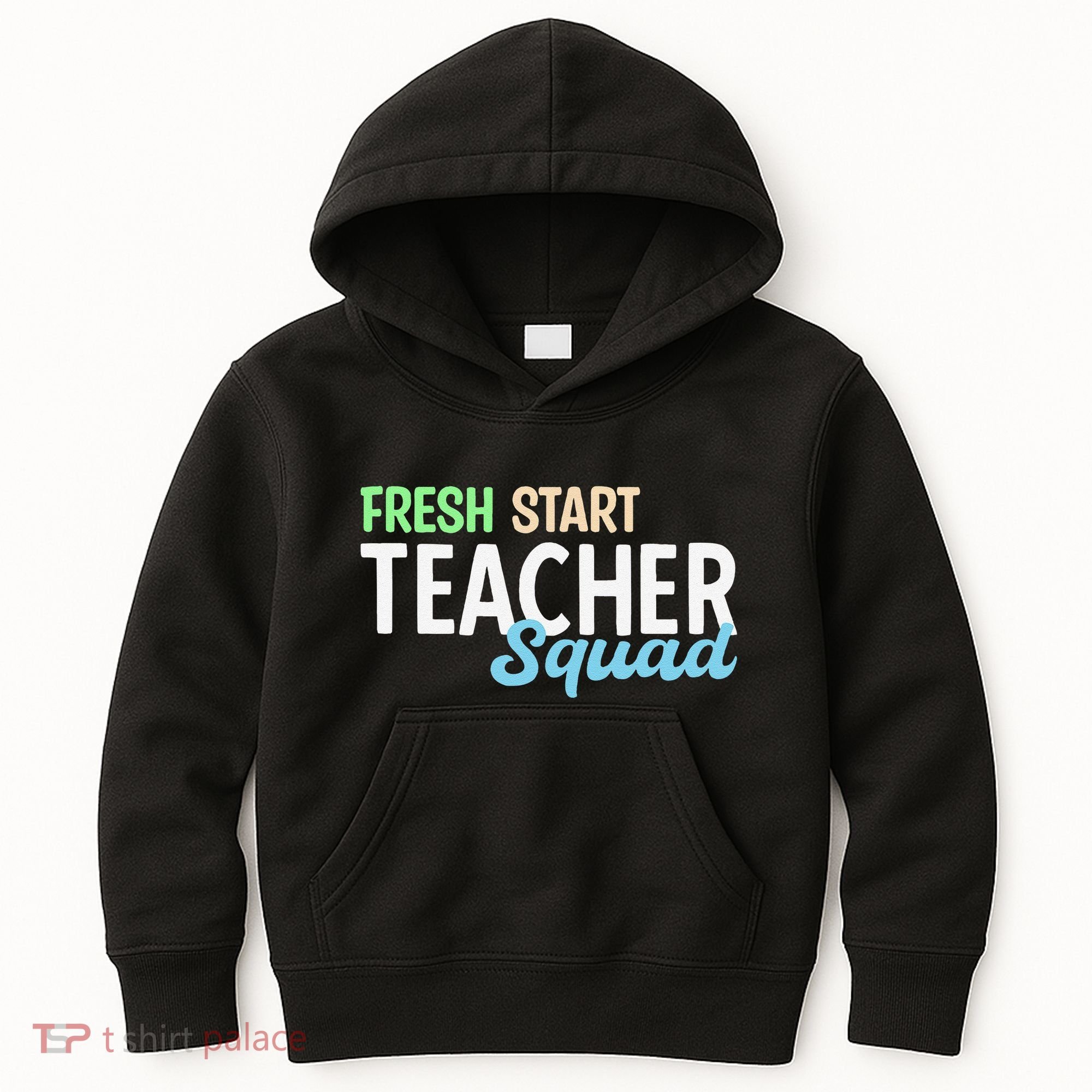 Fresh Start Teacher Squad For Educators Kids Hoodie