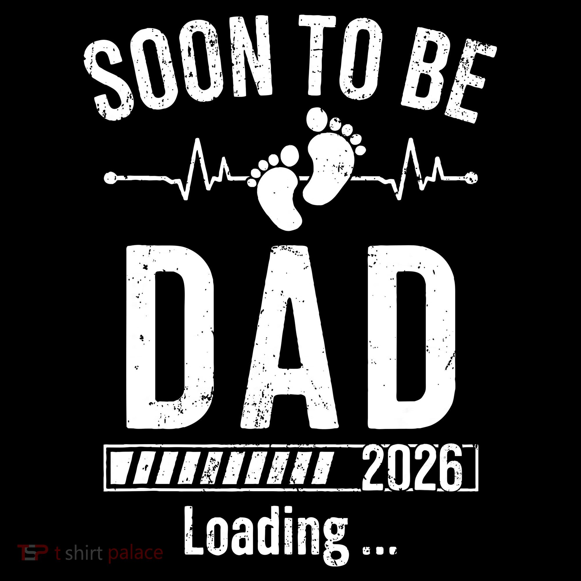 Funny Soon To Be Dad Est 2026 Loading Doggie Tank