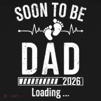 Funny Soon To Be Dad Est 2026 Loading Bucket Hat thumb 4