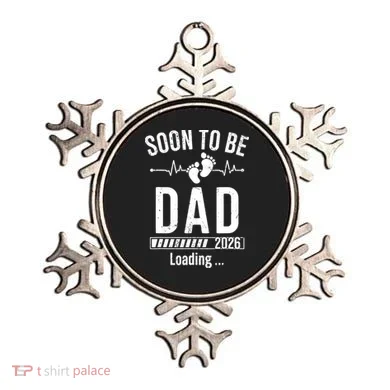 Funny Soon To Be Dad Est 2026 Loading Ornament