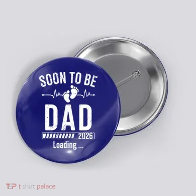 Funny Soon To Be Dad Est 2026 Loading Button