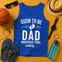 Funny Soon To Be Dad Est 2026 Loading Tank Top thumb 4