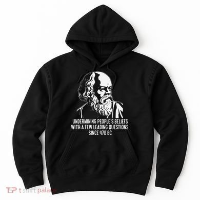 Funny Socrates The Socratic Method Classical Philosophy Hoodie