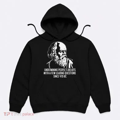Funny Socrates The Socratic Method Classical Philosophy Hoodie