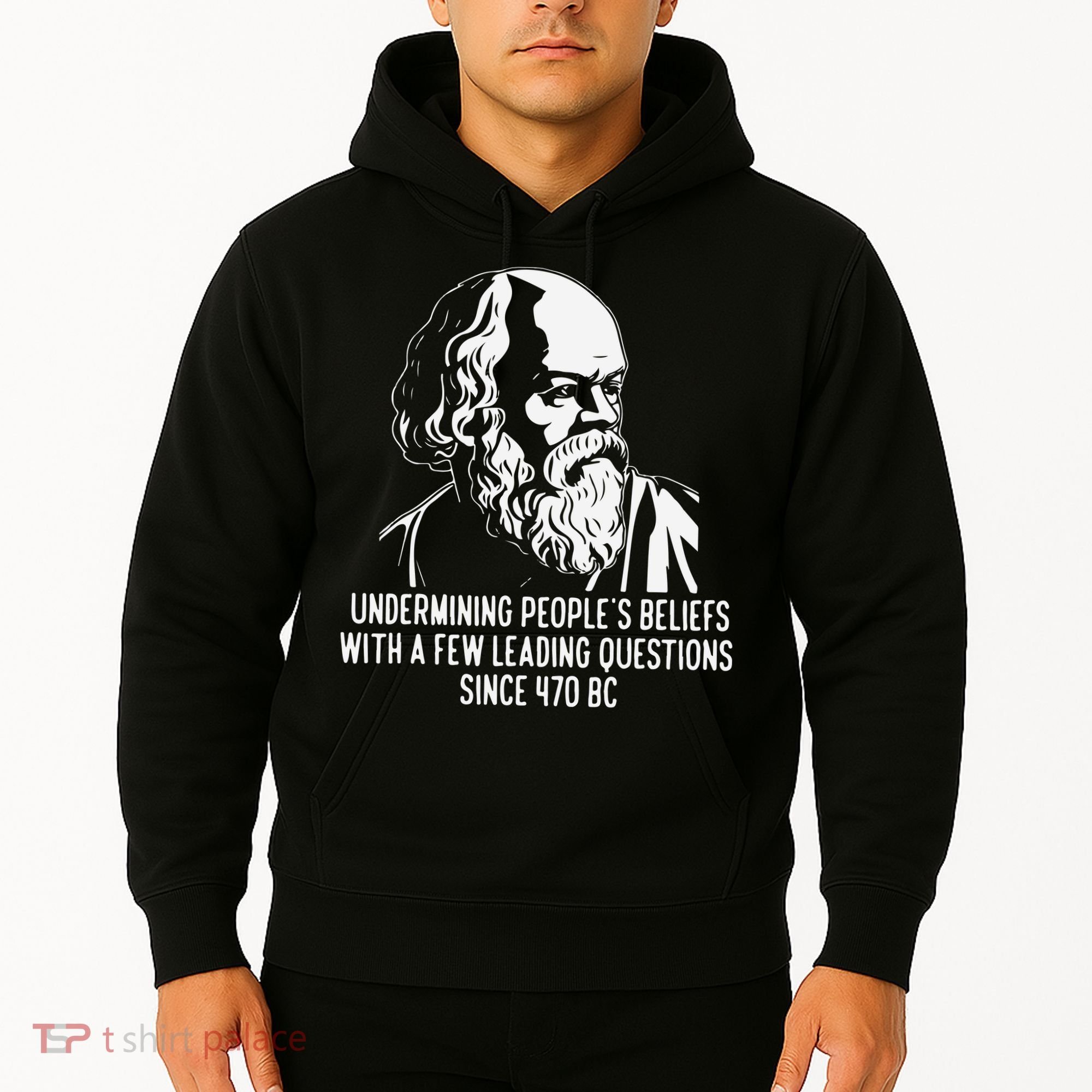 Funny Socrates The Socratic Method Classical Philosophy Hoodie